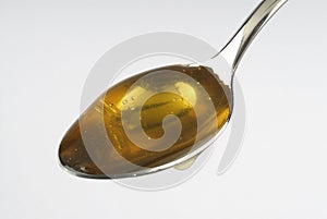 Spoon with honey