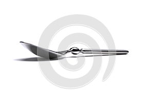 Spoon, low angle, left photo