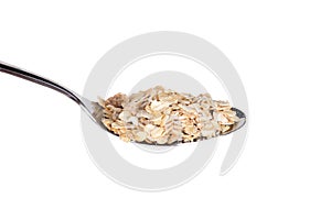 Spoon of Muesli View