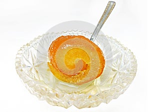 Doméstico naranja cuchara dulce 