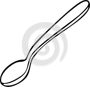 spoon vector illustration