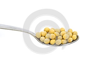 Spoonful of soy beans