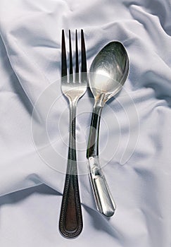 Spoons and forks have different characteristics. and begins to deteriorate with age