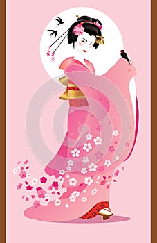 Sporing geisha photo