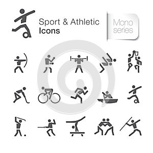 Sport & athletic related pictogram