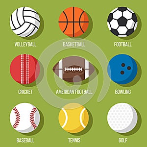 Sport balls set