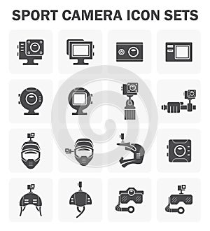 Sport camera icon