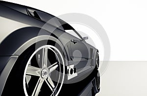 Sport car detail