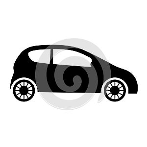 Sport car icon vector. Sports  auto logo illustration.