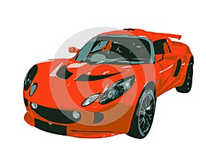 Sport Car Illustration