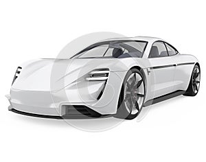 Sport Car Isolated