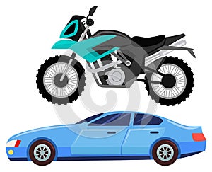 Sport Car and Motorbike, Vehicle Transport