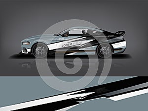 Sport car racing wrap design,vector design ,Vector eps 10.