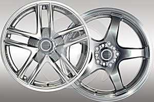 Sport car wheel