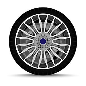 sport car wheel