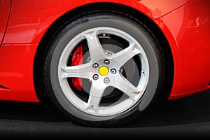 Sport car wheel