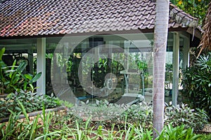 Sport center at tropical villas in Bali