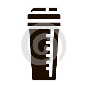 Sport Cup Equipment Shaker Vector Icon