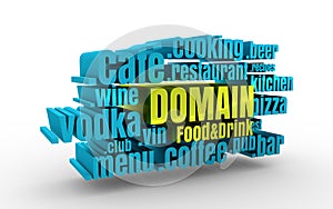 Sport domain names cloud