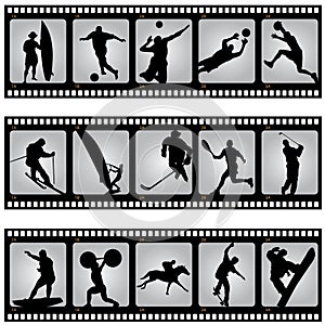 Sport filmstrip