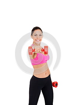 Sport fitness woman