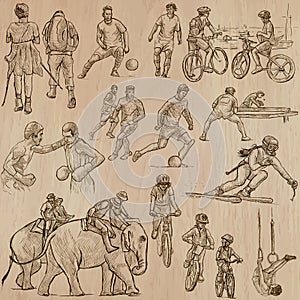 Sport - An hand drawn vector pack.