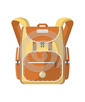 Sport haversack isolated icon