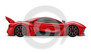 sport hyper super car vector illustration