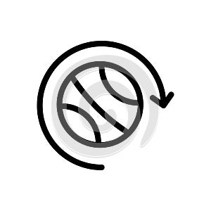 Sport thin line icon