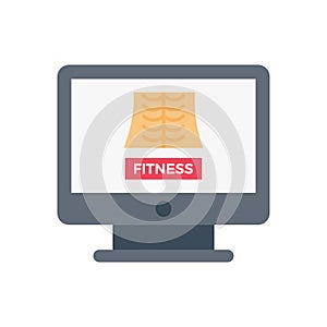 Sport vector flat colour icon