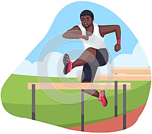 Sport isometric with sportsmen of ball, olympic games