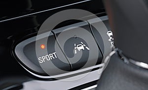 Sport mode switched on