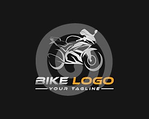 Sport Motorcycle Premium Vector Logo Template.