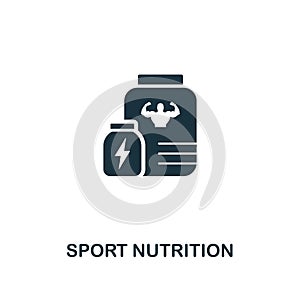 Sport Nutrition icon. Premium style design from fitness icon collection. Pixel perfect Sport Nutrition icon for web