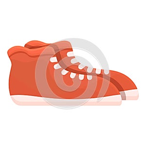 Sport shoes icon, cartoon style