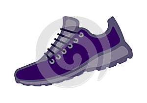 Sport shoes icon, colorful sneakers illustration for your design