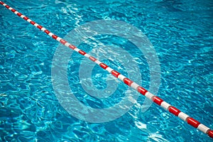 Sport swimming pool water surface nobody in water