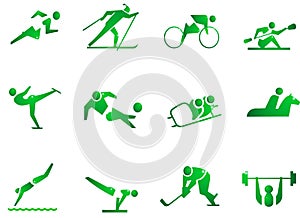 Sport Symbol Icons photo