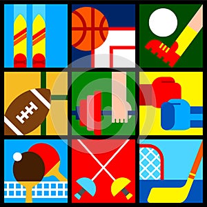 Sport symbols 1