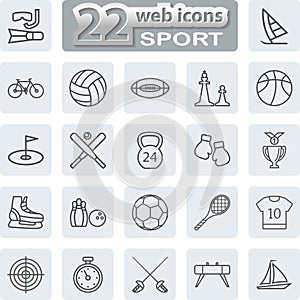 Sport Symbols Icons