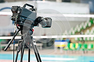 Sport television camera