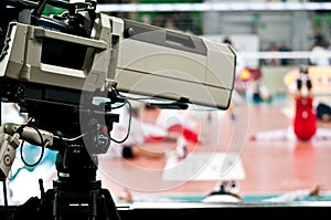 Sport television camera