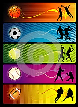 Sport vector composition