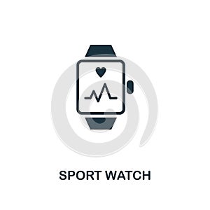 Sport Watch icon. Premium style design from fitness icon collection. Pixel perfect Sport Watch icon for web design, apps