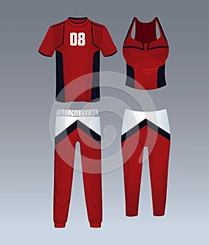 Sport wear for athletes