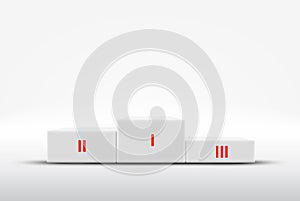 Sport winners podium