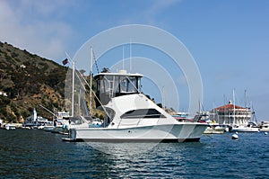 Sportfisher Yacht at Santa Catalina Island
