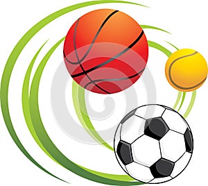 Sporting balls photo