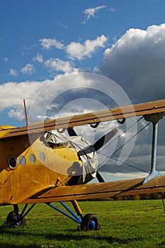 Sporting biplane aircraft 4