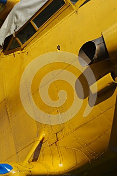 Sporting biplane aircraft details 2